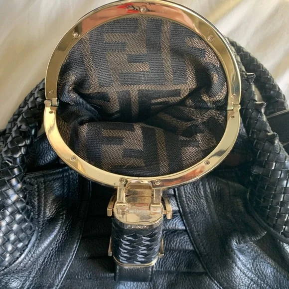 Fendi Black Leather Satchel - Picture 4 of 12